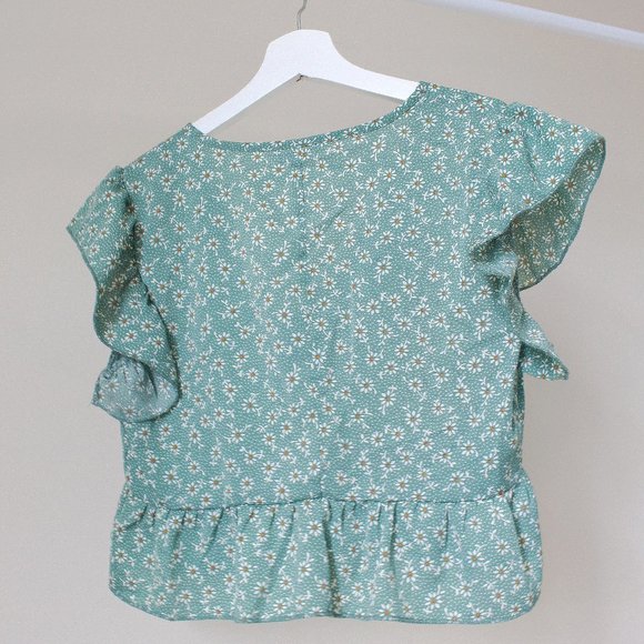 Floral Crop Top │Shein│Small - Picture 2 of 2